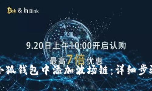 如何在小狐钱包中添加波场链：详细步骤与指南